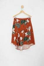 Saia c&a feminina estampada com Forro 