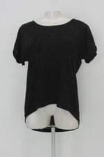 Blusa riachuelo feminina preta com Barra Mullet