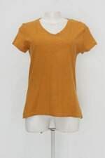 Blusa básica c&a feminina amarela mostarda