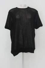 Blusa de tricô asos feminina preta com Transparência