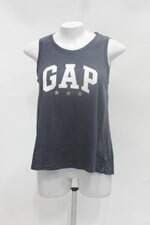 Blusa gap feminina cinza com Silk