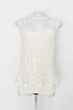 Regata c&a feminina off-white com Forro