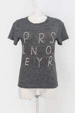 Blusa a&dd feminina cinza com Bordado