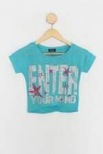 Blusa Infantil azul