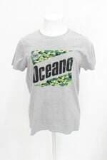 Camiseta oceano masculina cinza com Silk