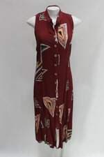 Vestido miallegra feminino vinho estampado