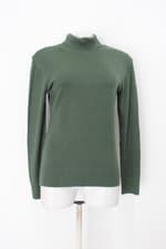 Blusa fofolã feminina verde escuro