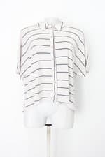 Blusa renner marfinno feminina off-white listrada