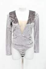 Body ághata feminino prata