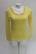 Blusa feminina amarela com Bordado