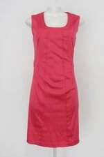 Vestido zipper- zipper feminino rosa com Nervura e Forro