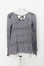 Camisa siberian feminina estampada