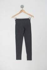 Calça de tecido feminina cinza