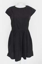 Vestido marisa feminino preto com Pregas