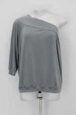 Camisa feminina cinza