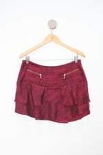 Saia princess feminina estampada com Forro