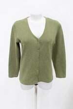 Cardigan criatiff feminina verde