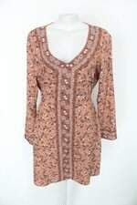 Vestido miravest feminina bege floral