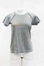 Camisa Esportiva pro. run feminina cinza com Silk