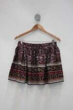 Saia marisa feminina estampada Cós com elástico