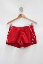 Shorts mormaii feminino vermelho com Nervura