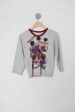 Camiseta Infantil cinza com Silk