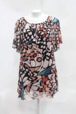 Blusa zinzane feminina estampada com Forro