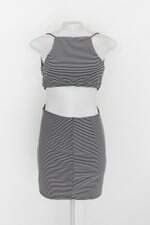 Vestido feminino listrado