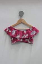 top de biquíni Infantil estampado