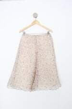 Saia feminino floral com Forro
