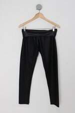 Calça de tecido feminina preta