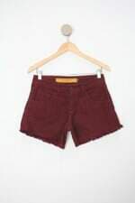 Shorts feminino vinho