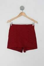 Shorts Saia feminino vinho
