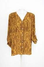 Camisa h&m feminina estampada