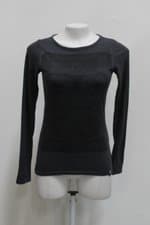 Blusa cavalera feminina cinza