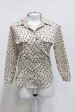 Camisa feminina off-white estampado 