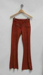 Calça flare renner feminina terra cota 