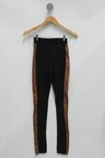 Calça de tecido luz da moda feminina com Recortes