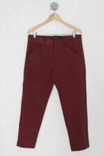 Calça de tecido gloria coelho feminina vinho