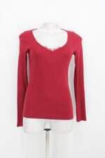Blusa namine feminina vermelha com Renda
