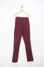Calça de tecido cotton colors feminina vermelho com Flocado