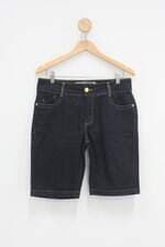Bermuda dadiva feminina azul escuro 