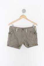Shorts caedu feminino bege