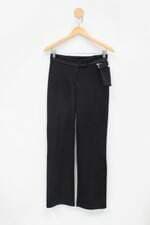 Calça de tecido feminina preta