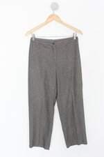 Calça Social enova feminina cinza