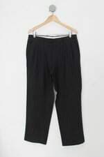 Calça de tecido masculina preto