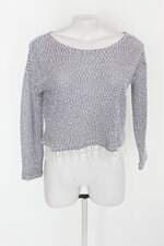 Blusa renner feminina azul com Renda