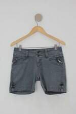 Shorts Jeans feminino cinza