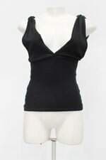 Blusa cori feminina preta com Recortes