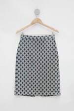 Saia zara feminina estampada com Fenda